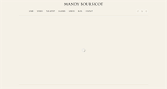 Desktop Screenshot of mandyboursicot.com